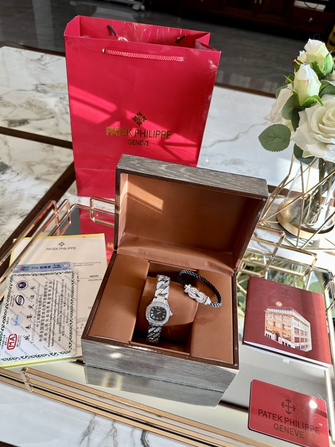 Patek Philippe diamond-set ladies' watch