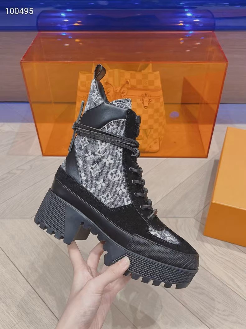(Louis Vuitton) Laureate Platform Desert Boot