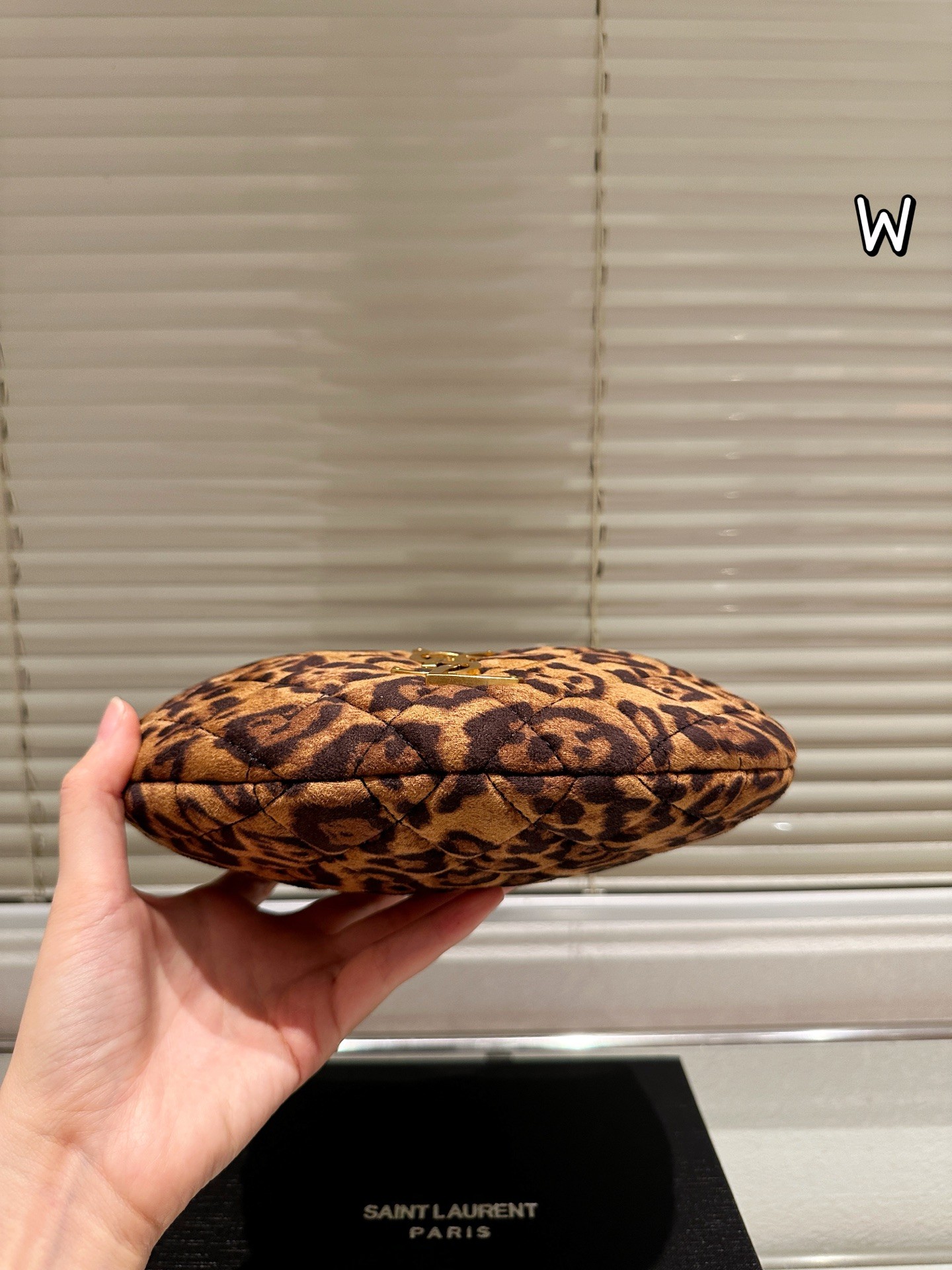 Mini sac à main matelassé en daim Icarino Yves Saint Laurent