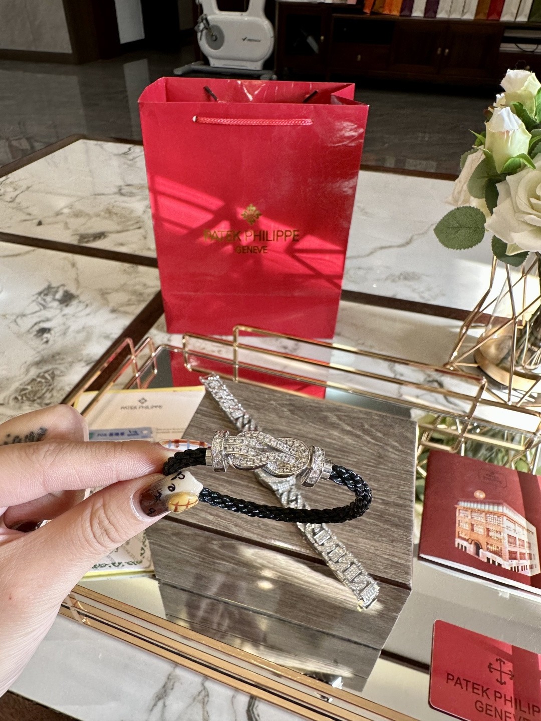 Patek Philippe diamond-set ladies' watch