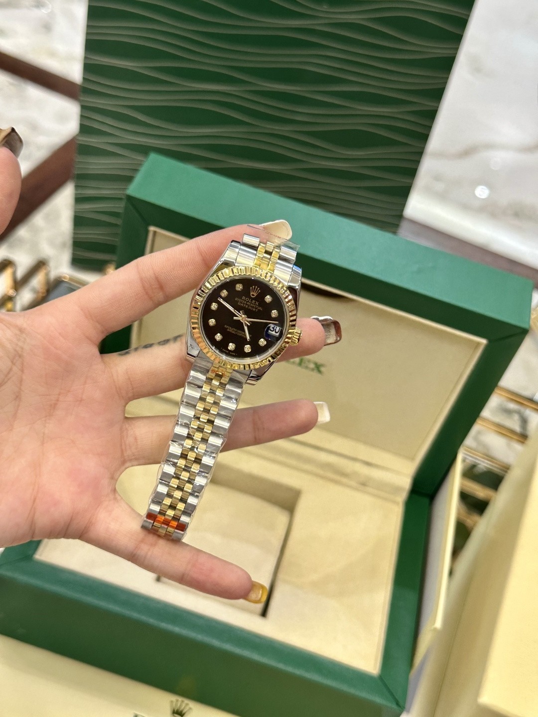 Rolex Datejust Two-Tone Gold and Steel Watch