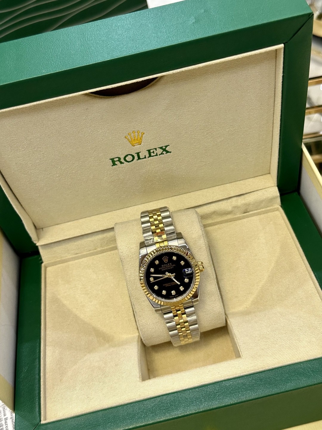 Rolex Datejust Two-Tone Gold and Steel Watch