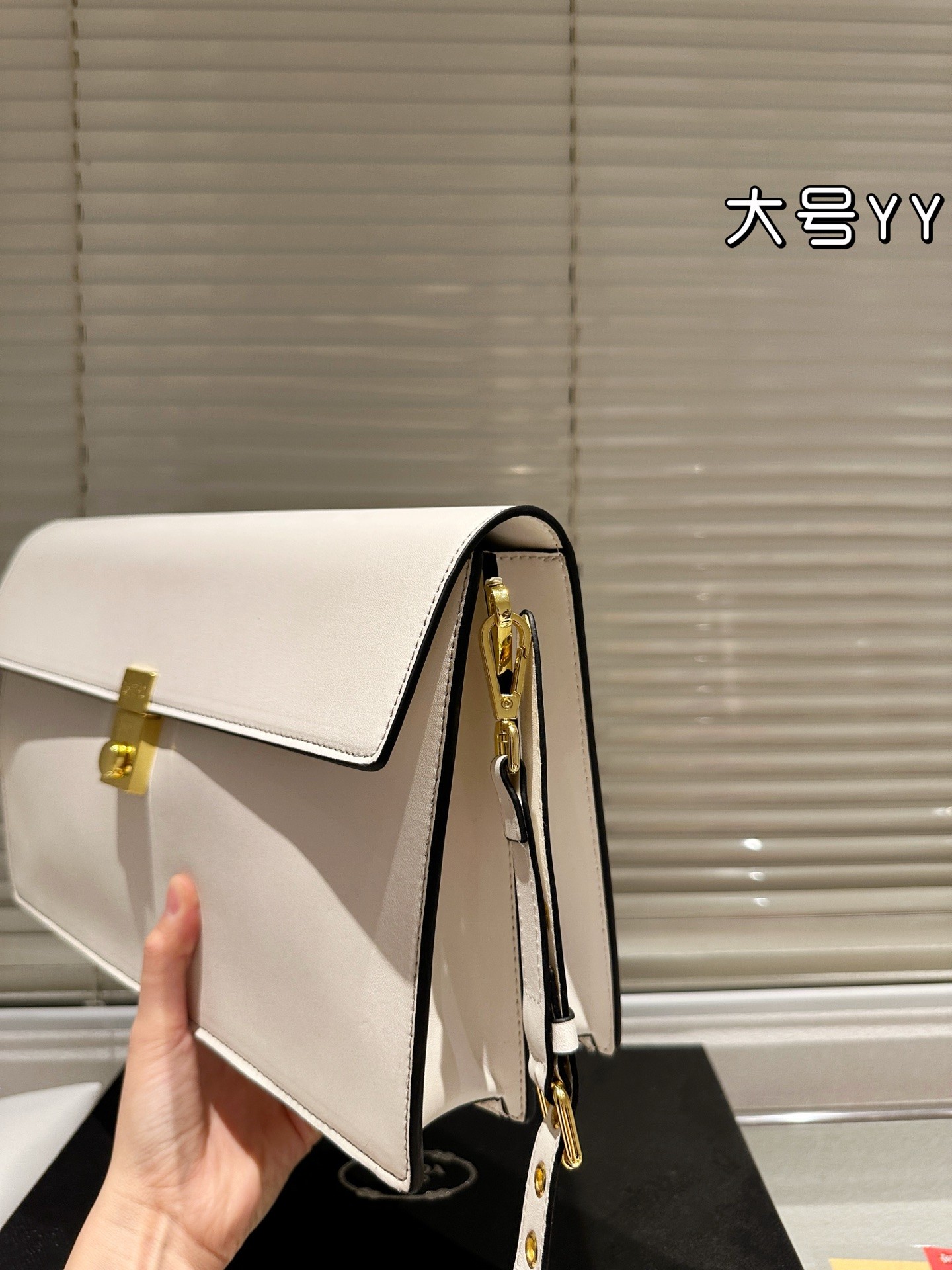 Prada Soft Sound Medium Leather Shoulder Bag.