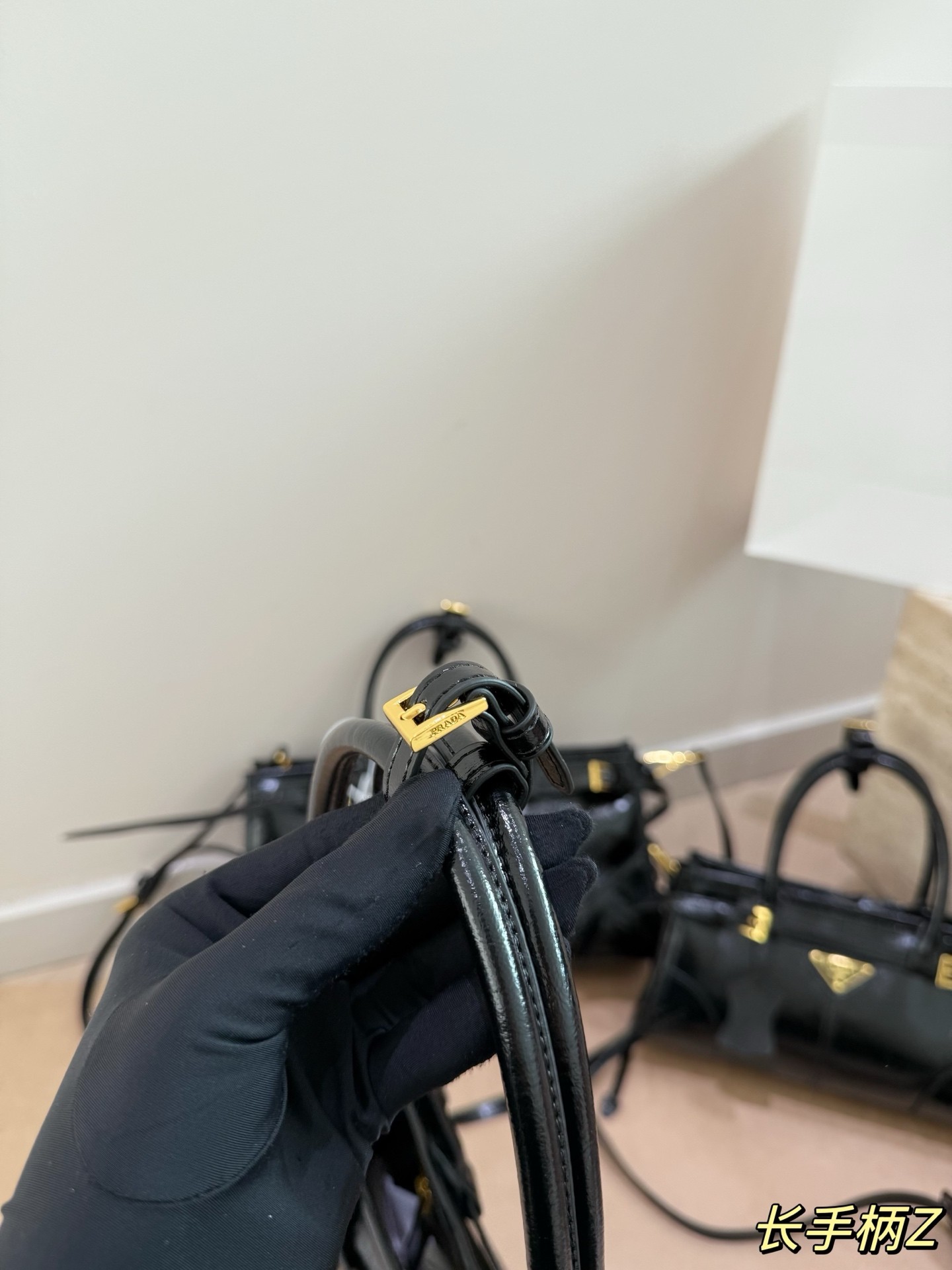 Prada Bonnie Medium Leather Tote Bag