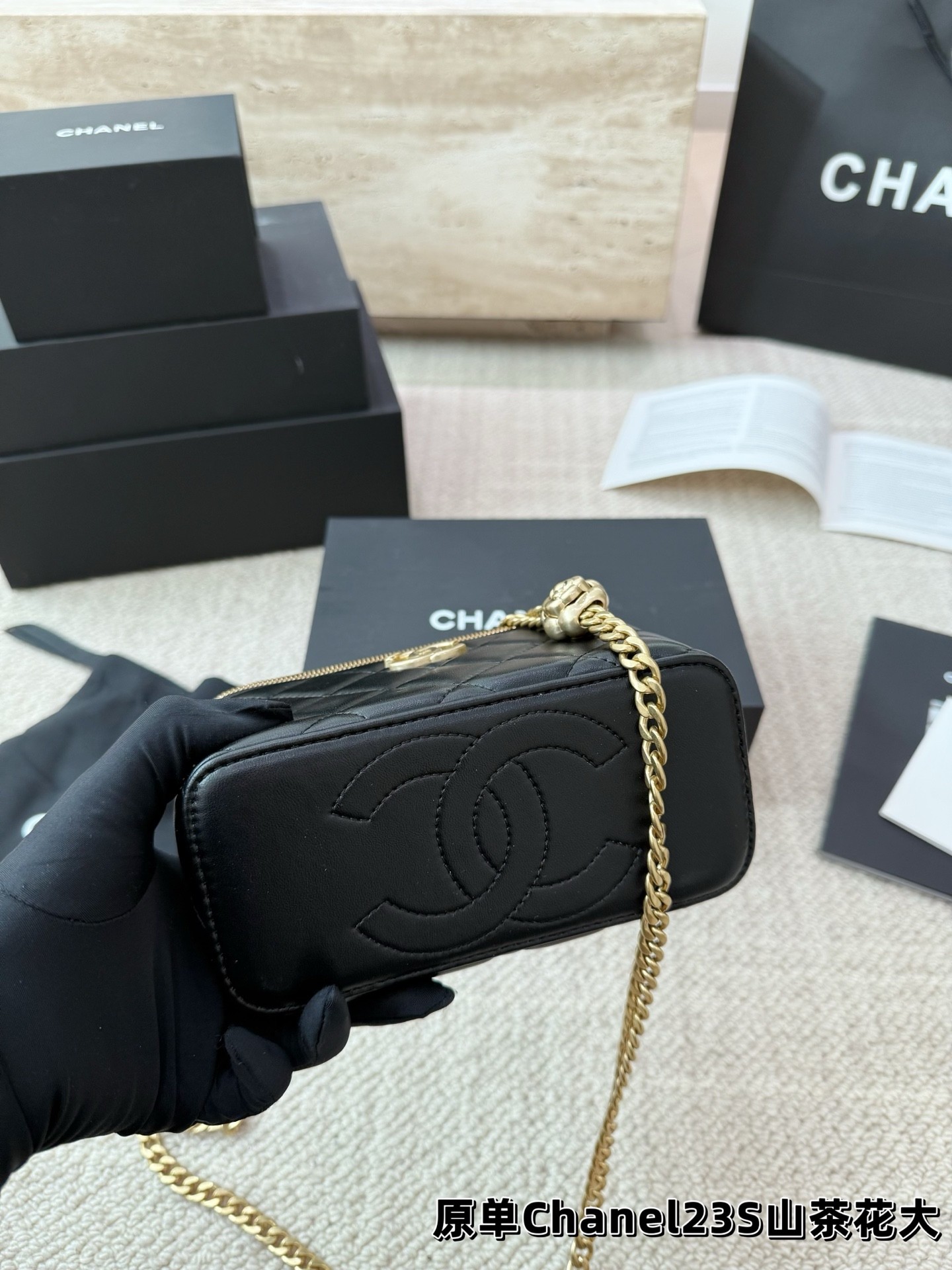 （Chanel）23S Camellia Crush Vanity Case
