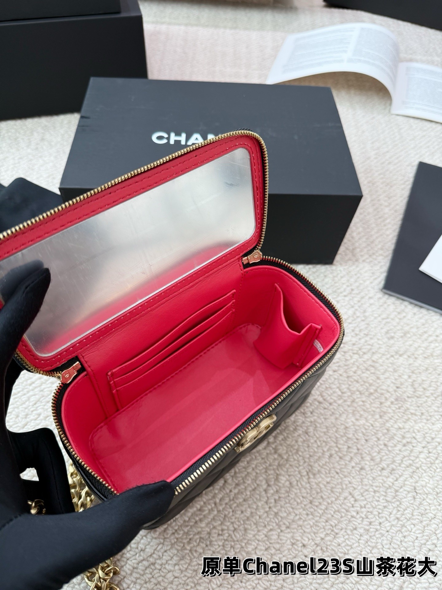 （Chanel）23S Camellia Crush Vanity Case
