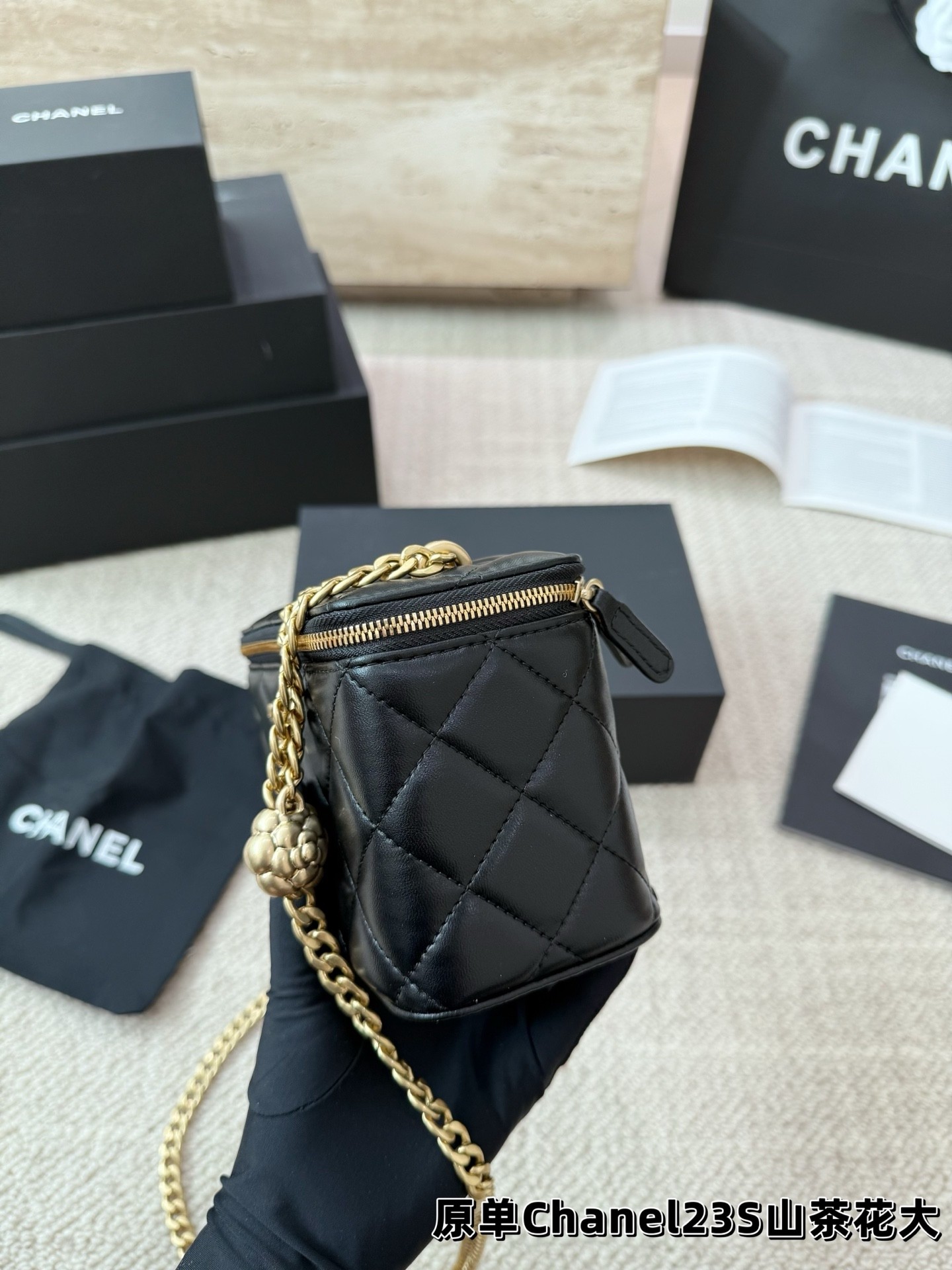 （Chanel）23S Camellia Crush Vanity Case