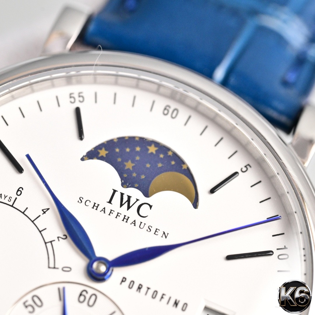 （IWC Schaffhausen）Portofino Hand-Wound Moon Phase