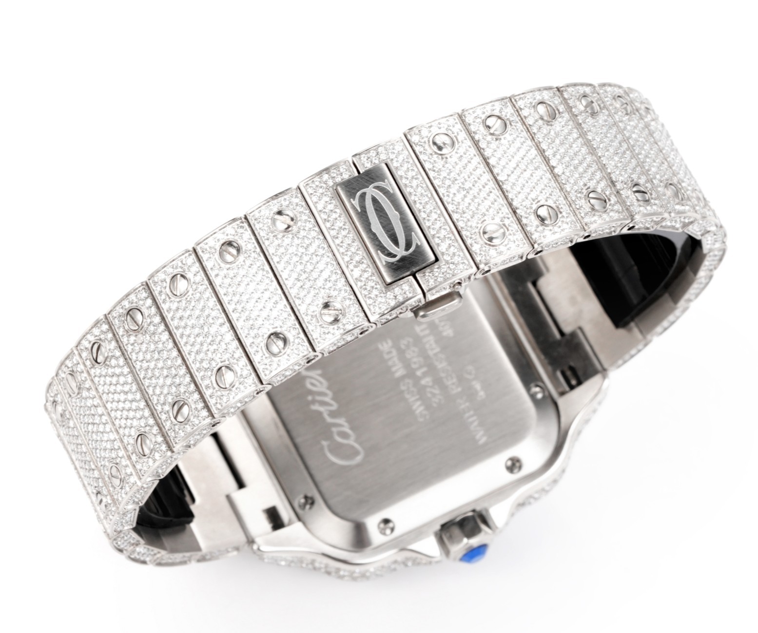 The “Starlight” Custom Edition of the Cartier Santos Collection