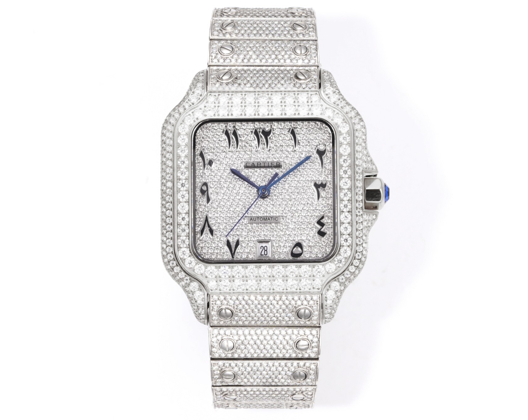 The “Starlight” Custom Watch from the Cartier Santos Collection
