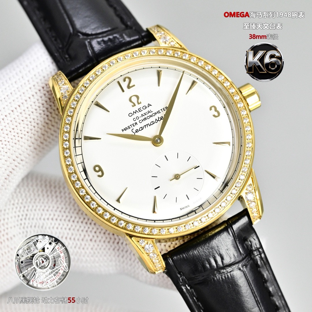 (OMEGA) Seamaster 1948 Limited Edition Platinum Small Seconds Watch