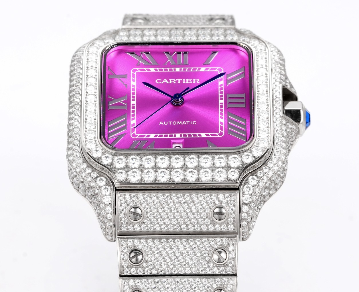 Large-sized watches from the Cartier Santos collection