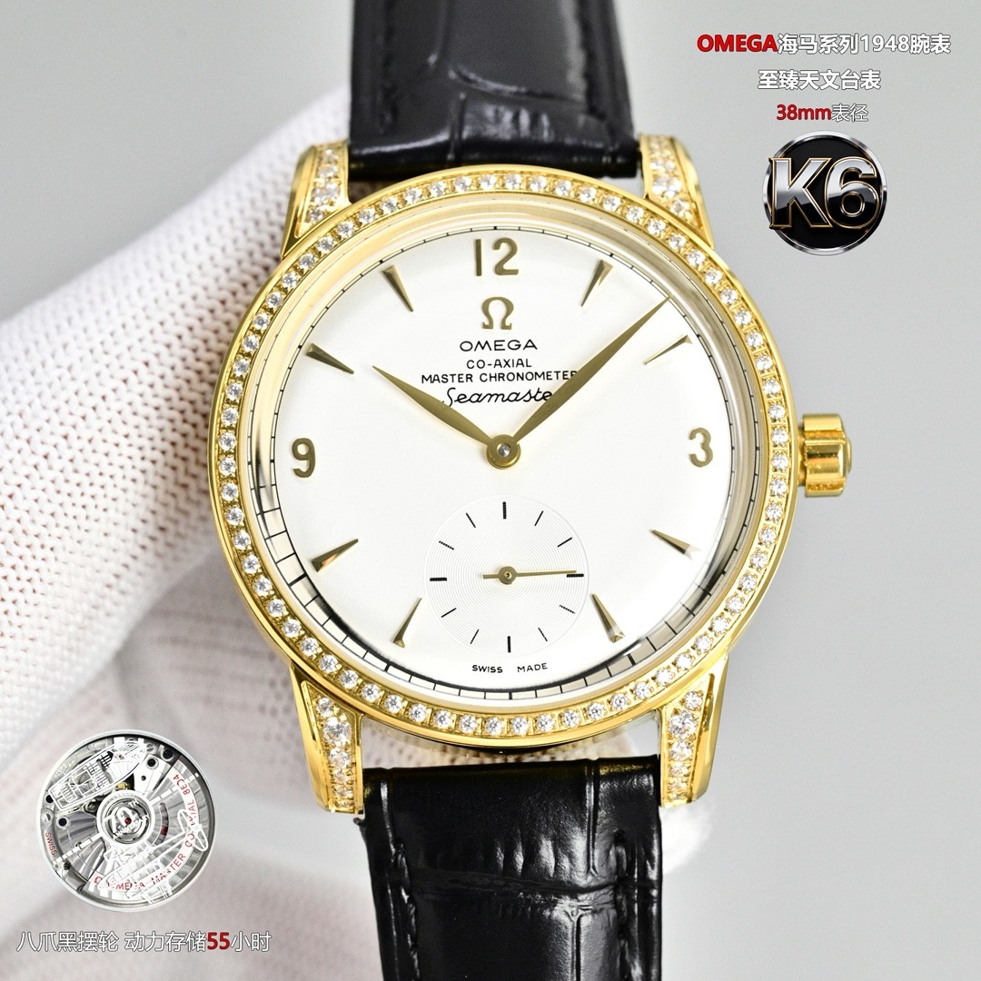 (OMEGA) Seamaster 1948 Limited Edition Platinum Small Seconds Watch