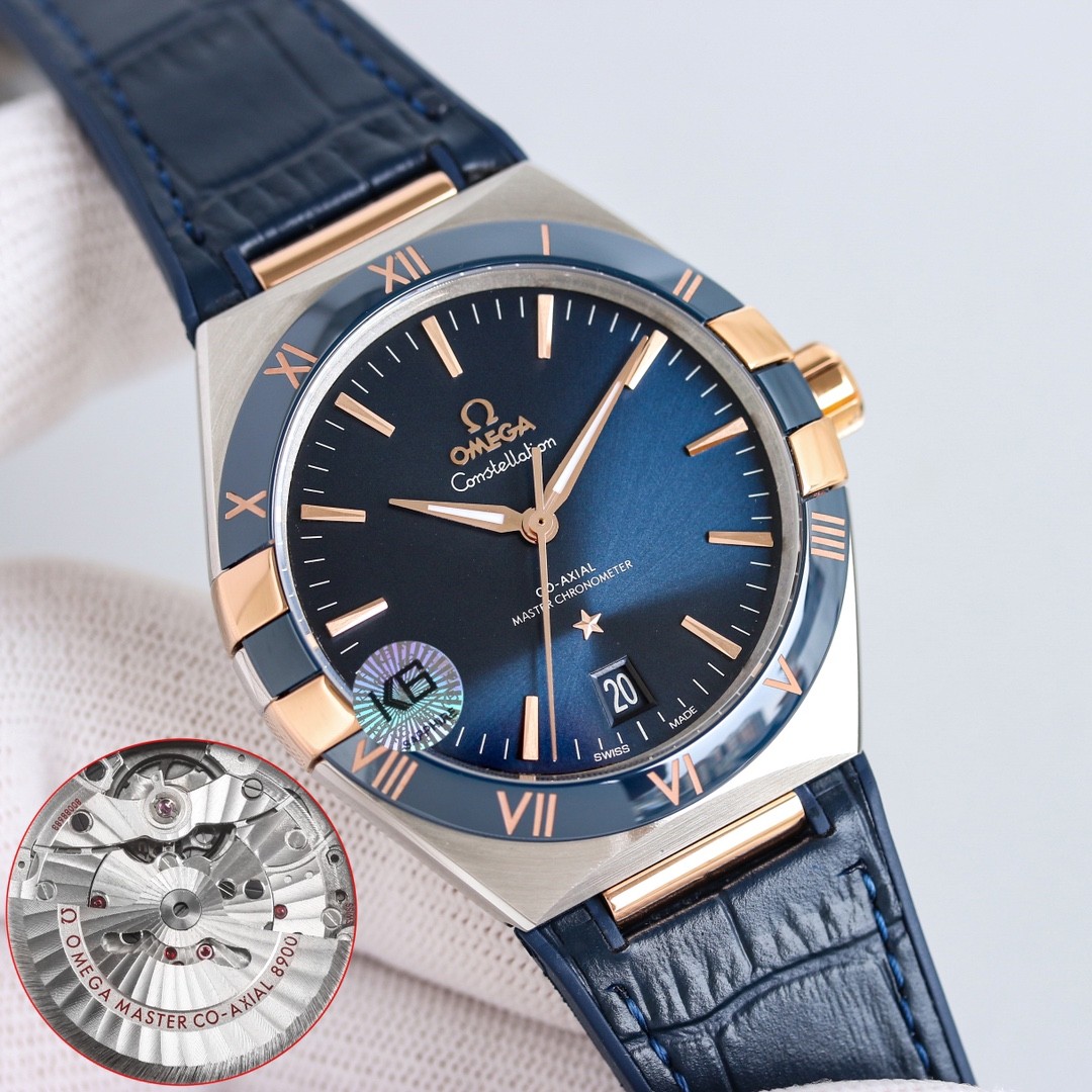 (OMEGA) Constellation Collection 41mm Master Chronometer.