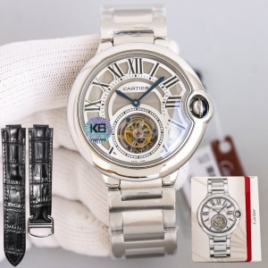 (Cartier) Ballon Bleu Flying Tourbillon Watch