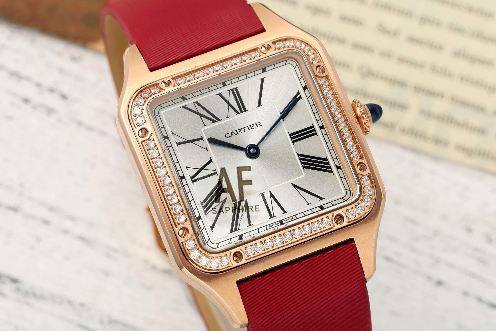 (Cartier) Women's Watches from the Santos-Dumont Collection