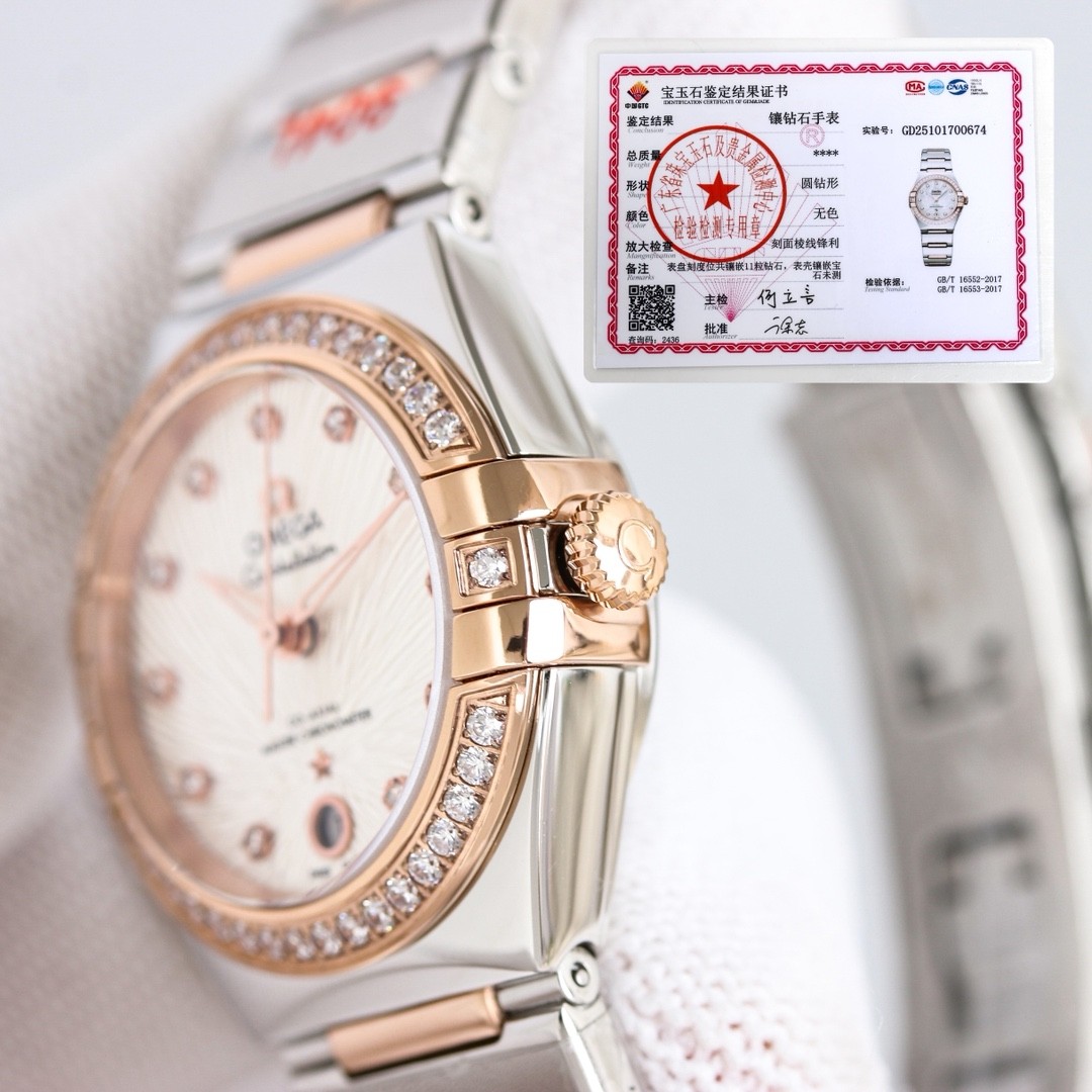 (OMEGA) Constellation Collection 29mm Master Chronometer Watch