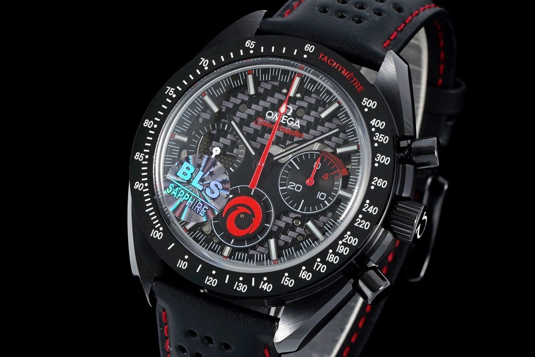 Omega Speedmaster “Dark Side of the Moon” Alinghi Special Edition.