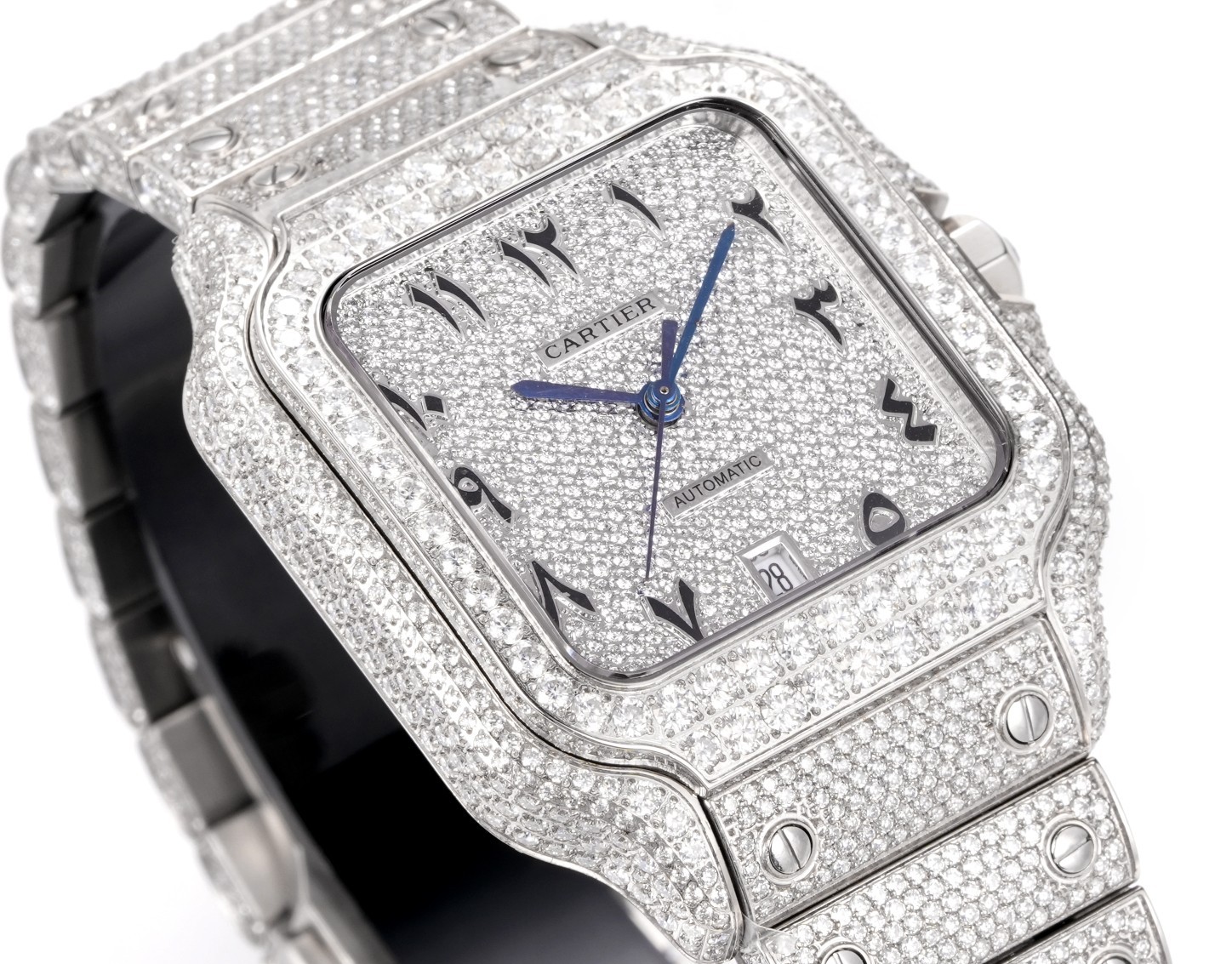 The “Starlight” Custom Watch from the Cartier Santos Collection
