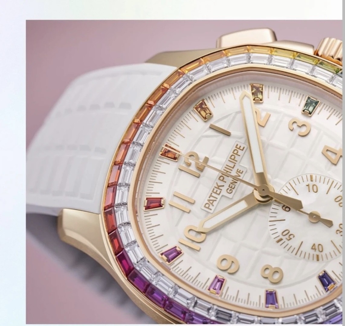 The Aquanaut Luce “Rainbow” Flyback Chronograph by Patek Philippe