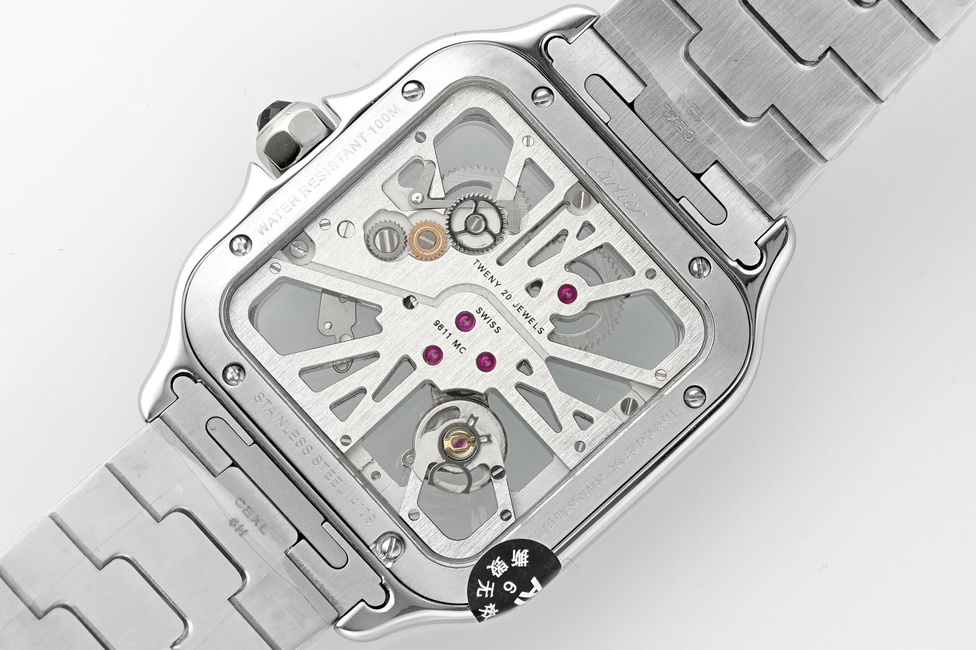 (Cartier) Santos de Cartier Skeleton Watch