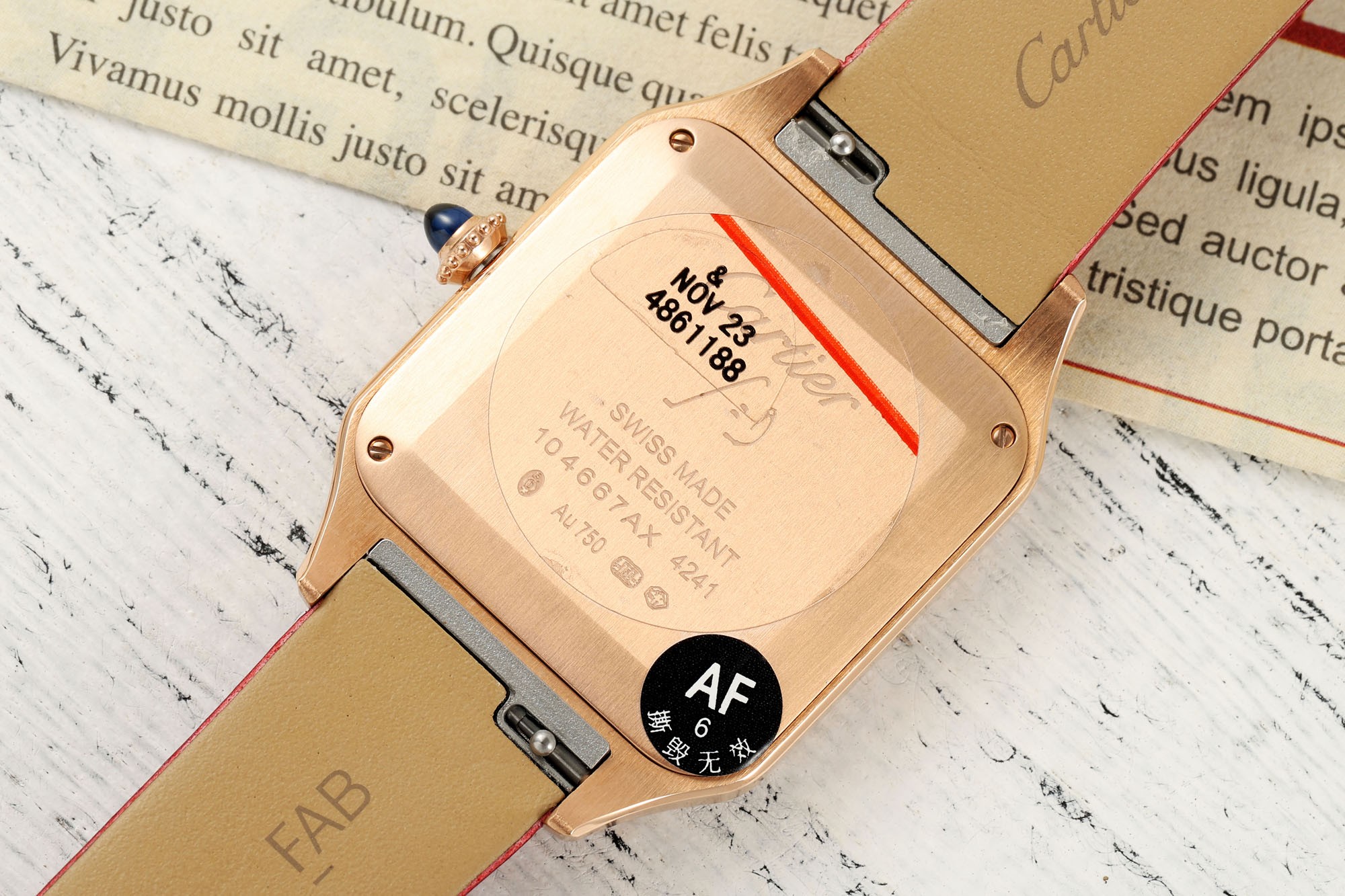 (Cartier) Women's Watches from the Santos-Dumont Collection