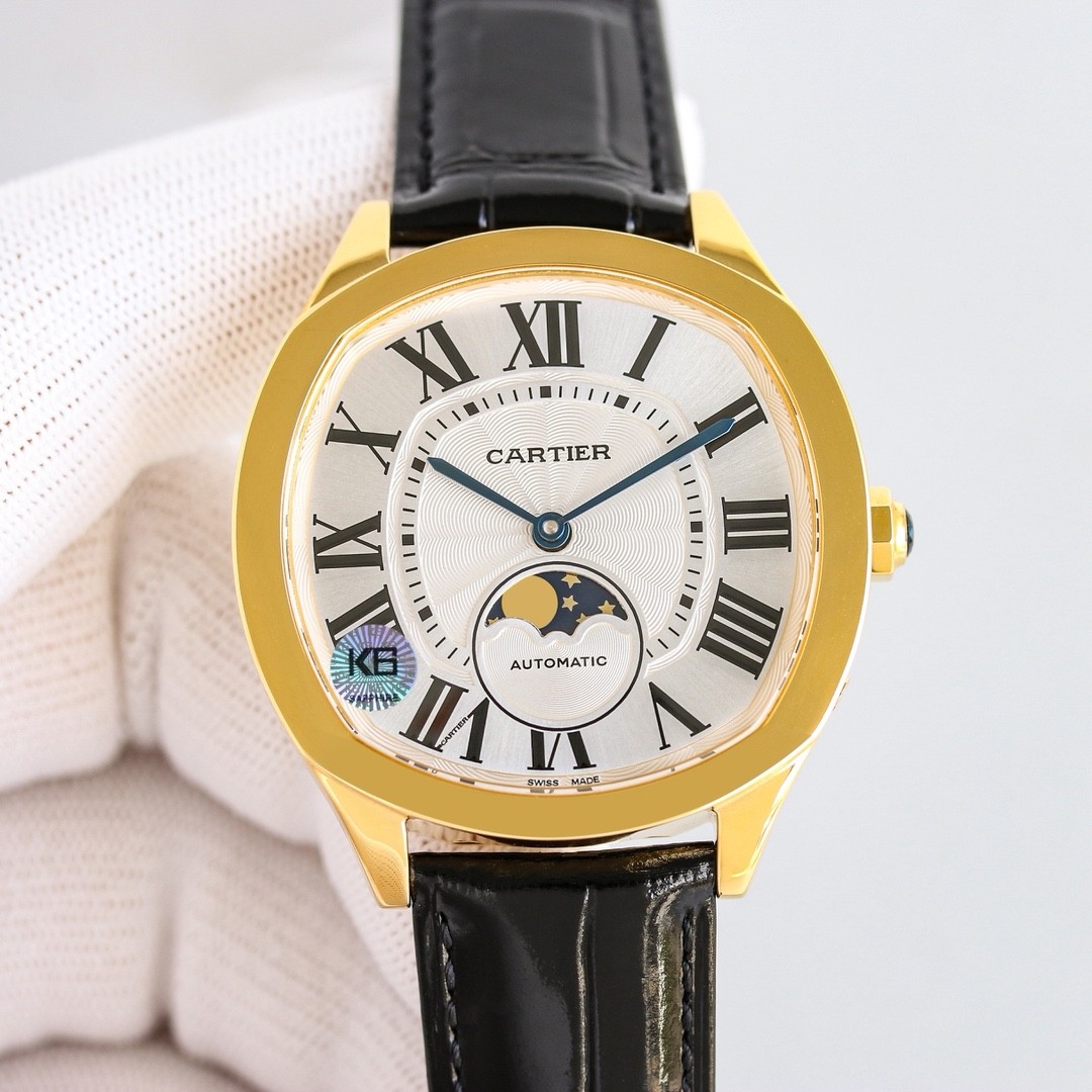 (Cartier) Drive de Cartier Moonphase Watch
